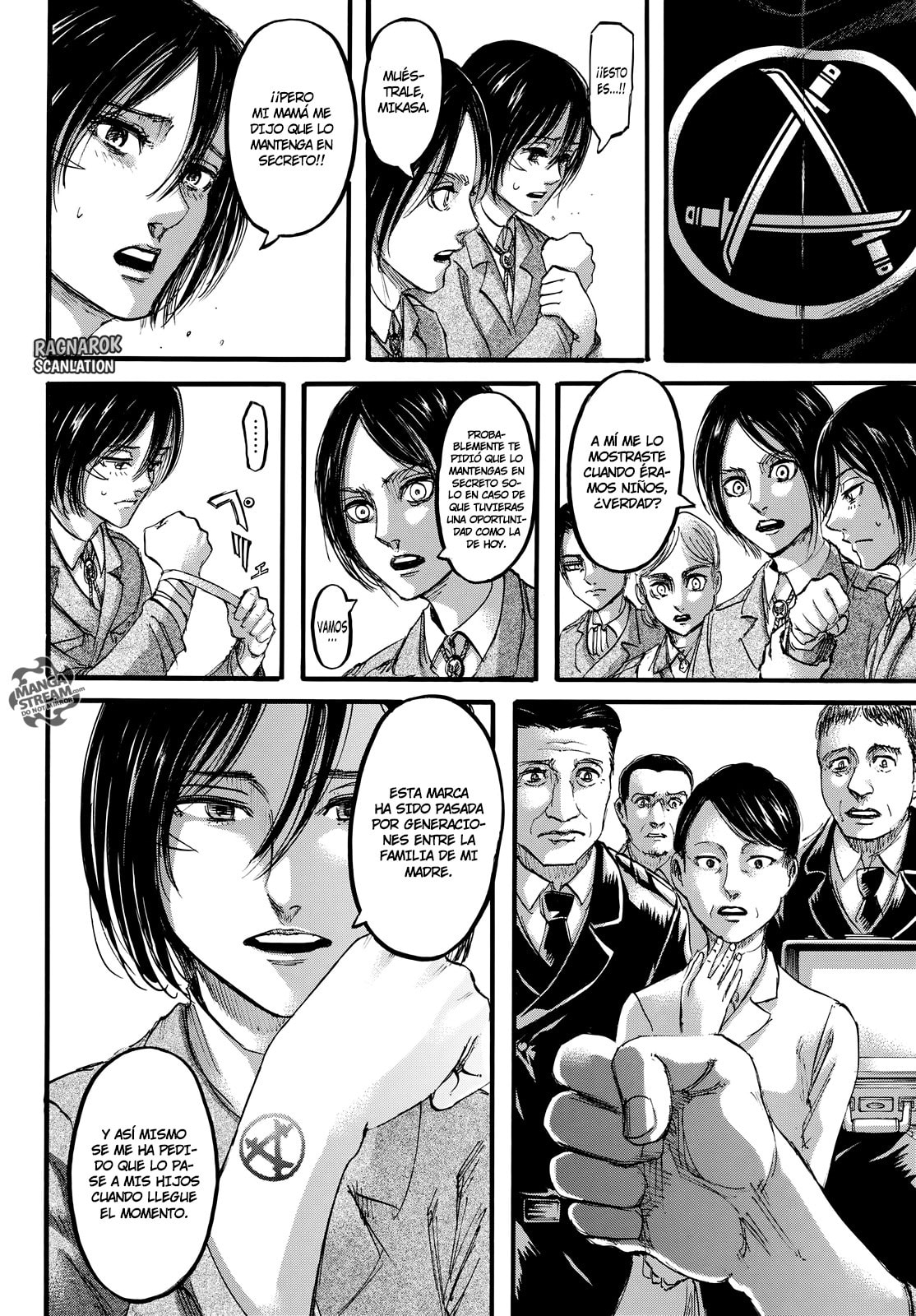 Read Attack on Titan es Manga Online