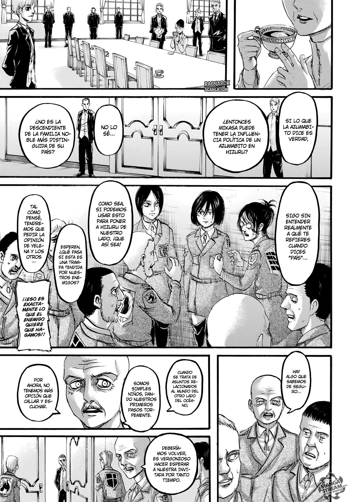 Read Attack on Titan es Manga Online