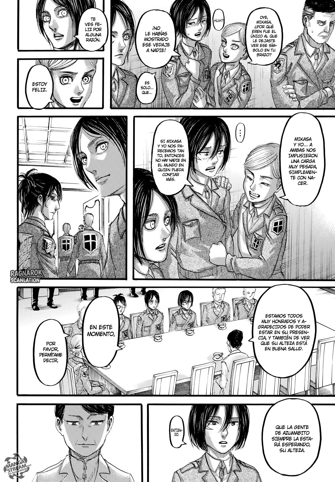 Read Attack on Titan es Manga Online