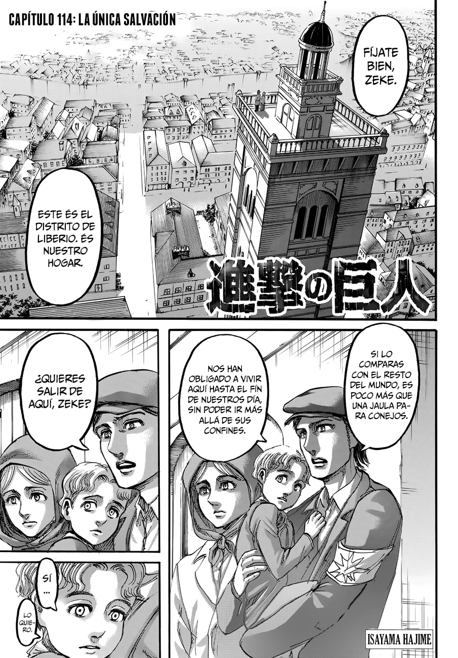Read Attack on Titan es Manga Online