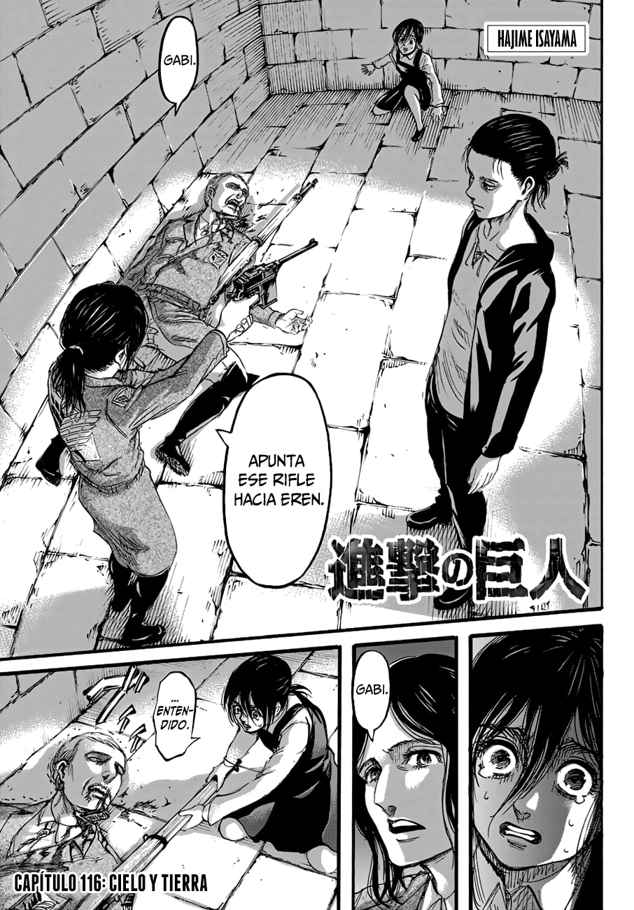 Read Attack on Titan es Manga Online