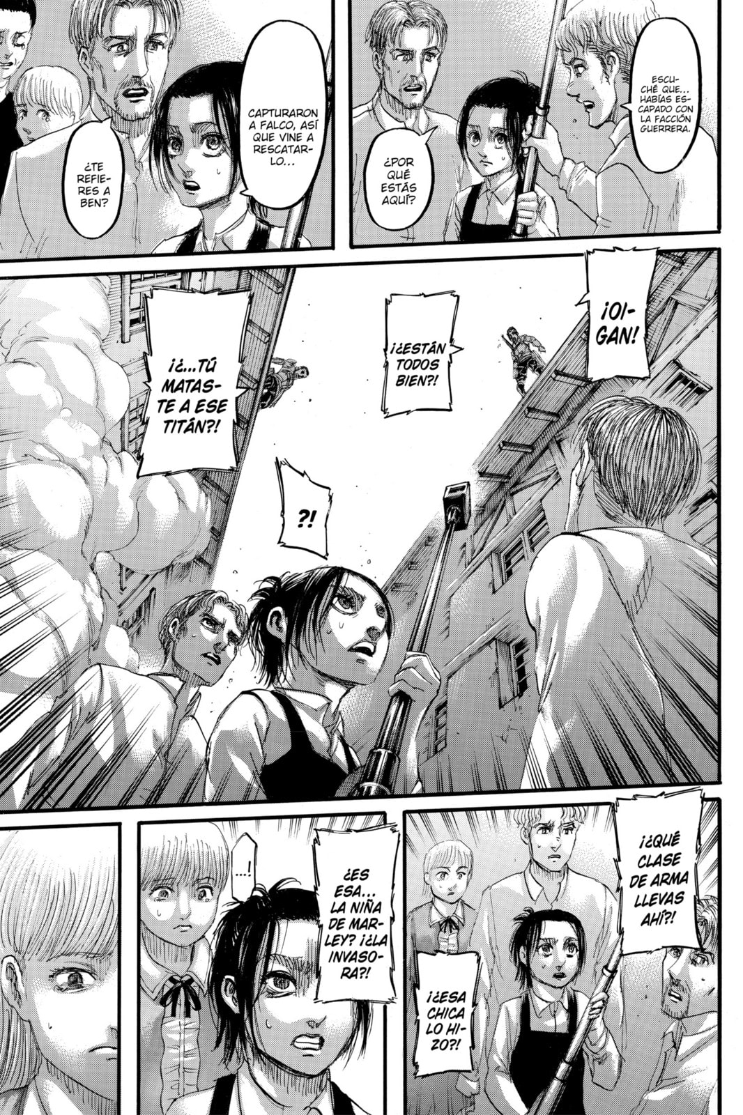 Read Attack on Titan es Manga Online