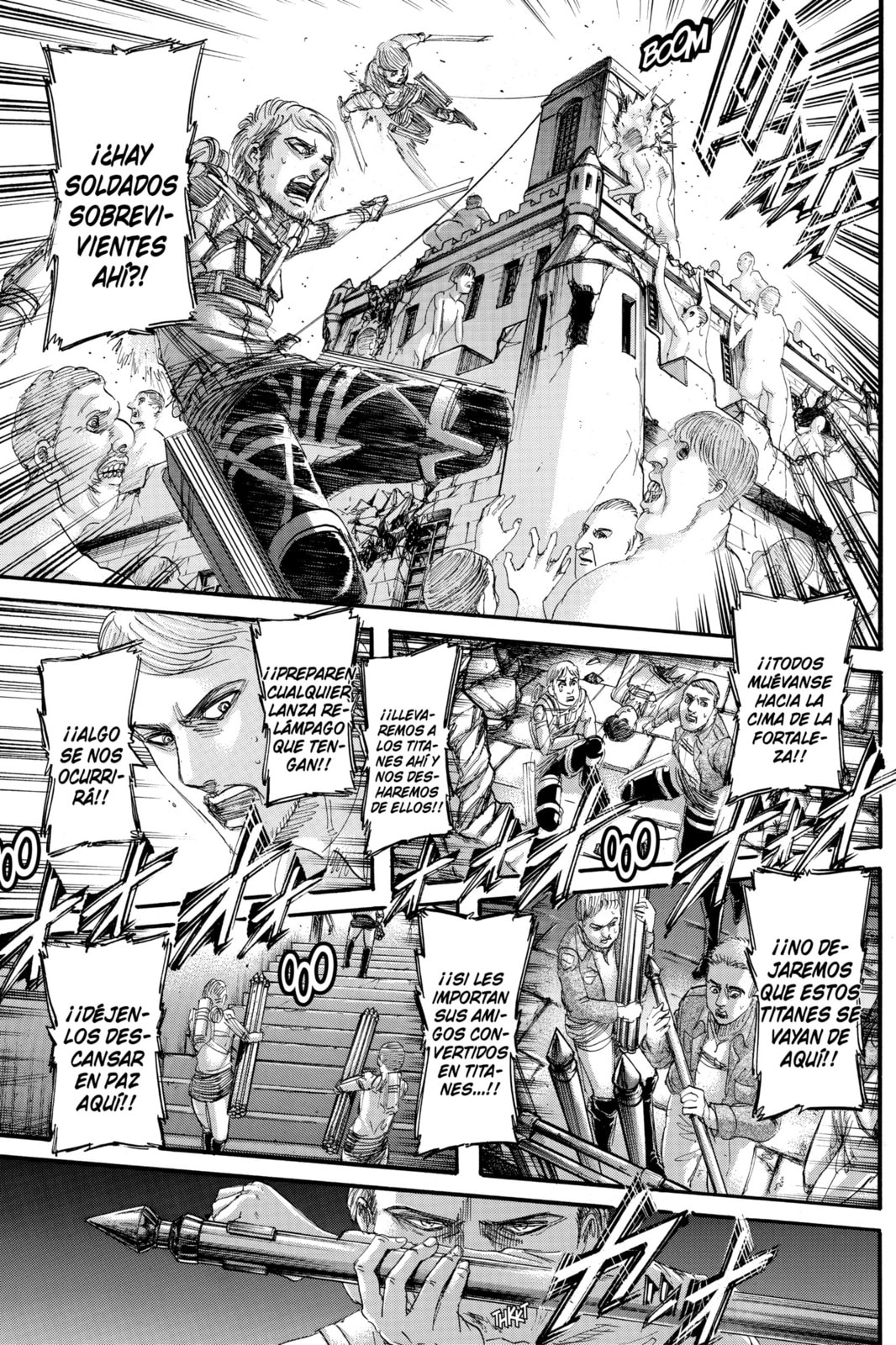 Read Attack on Titan es Manga Online
