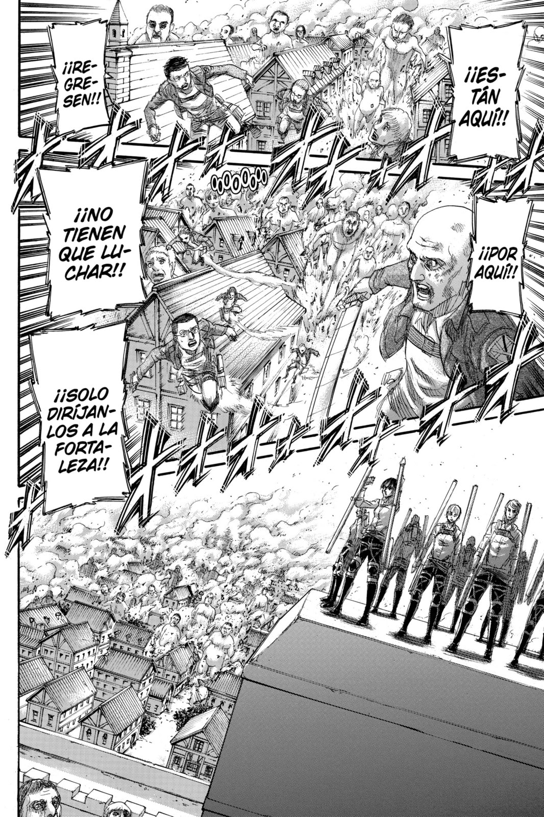 Read Attack on Titan es Manga Online