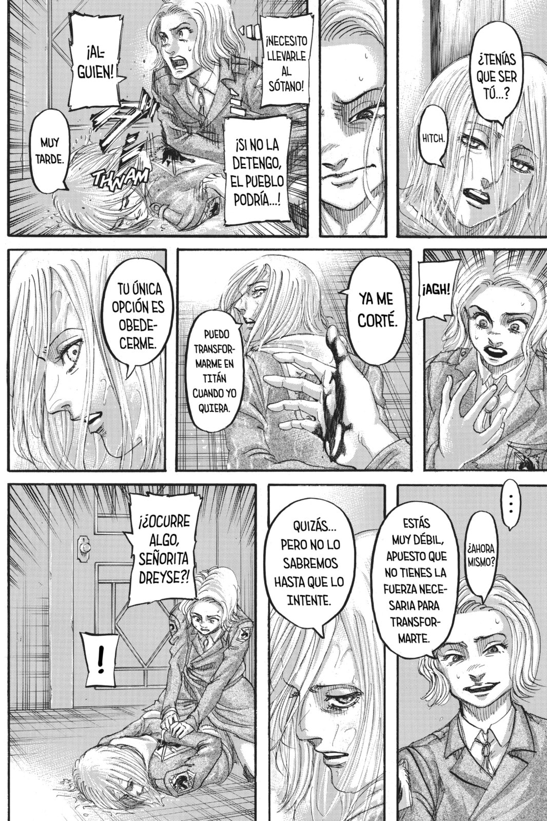 Read Attack on Titan es Manga Online