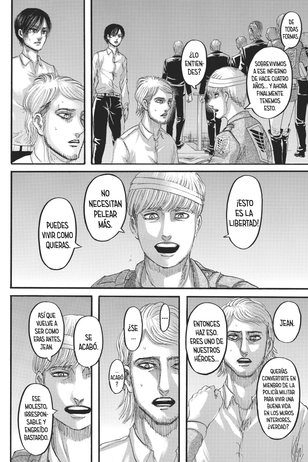 Read Attack on Titan es Manga Online