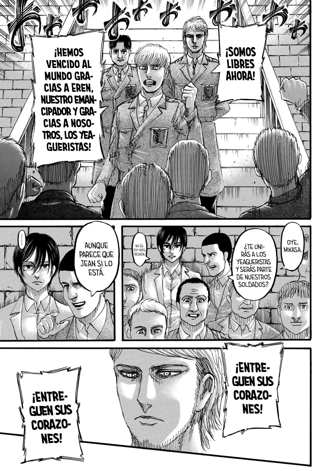 Read Attack on Titan es Manga Online