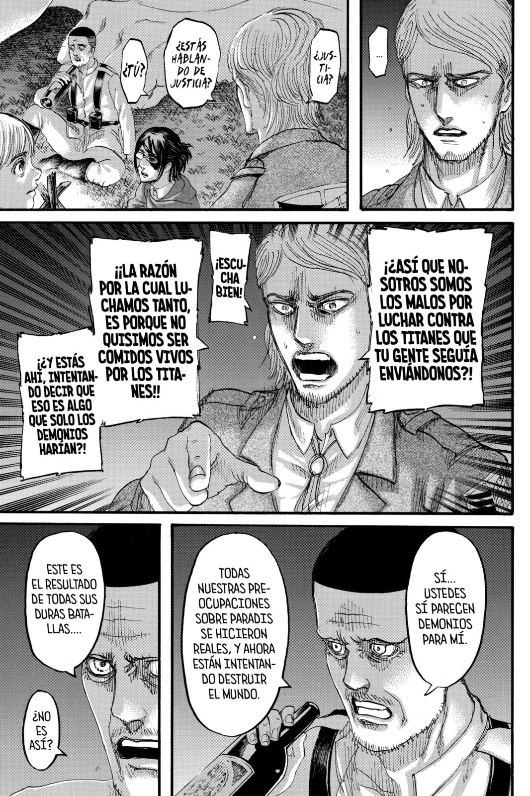 Read Attack on Titan es Manga Online