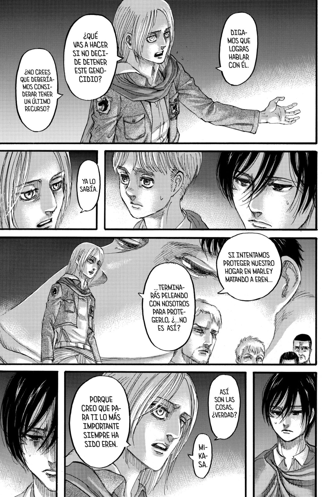 Read Attack on Titan es Manga Online