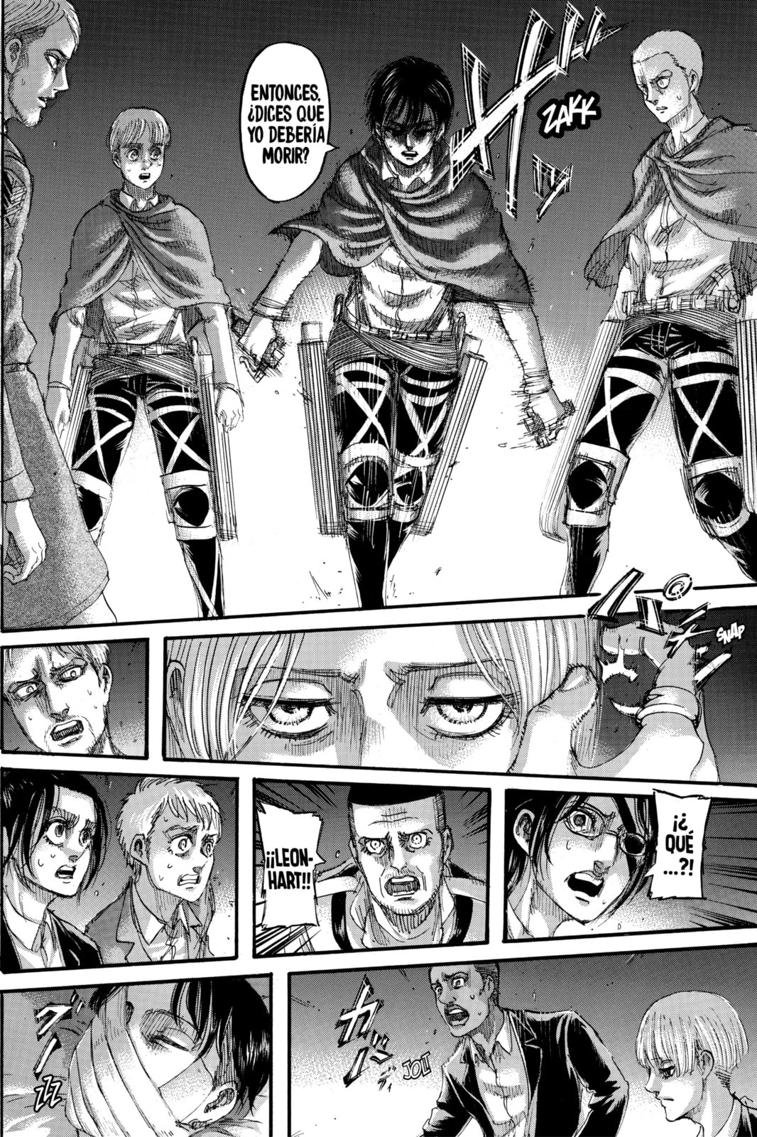 Read Attack on Titan es Manga Online