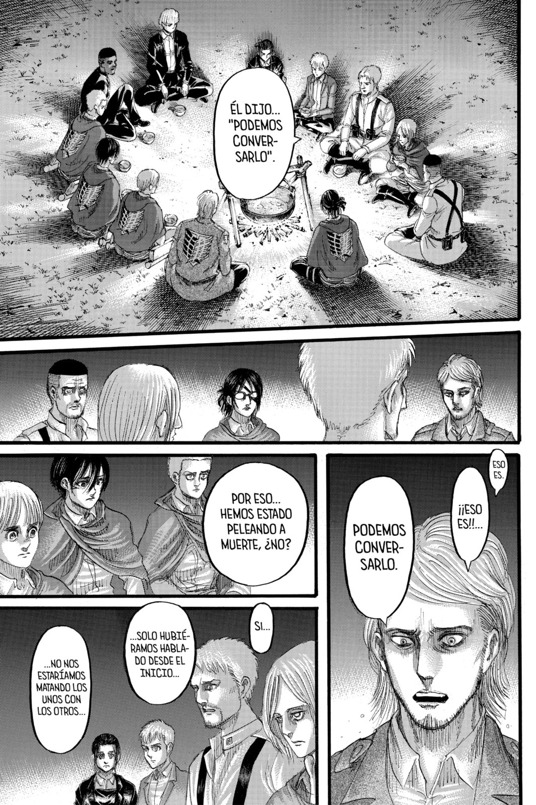 Read Attack on Titan es Manga Online