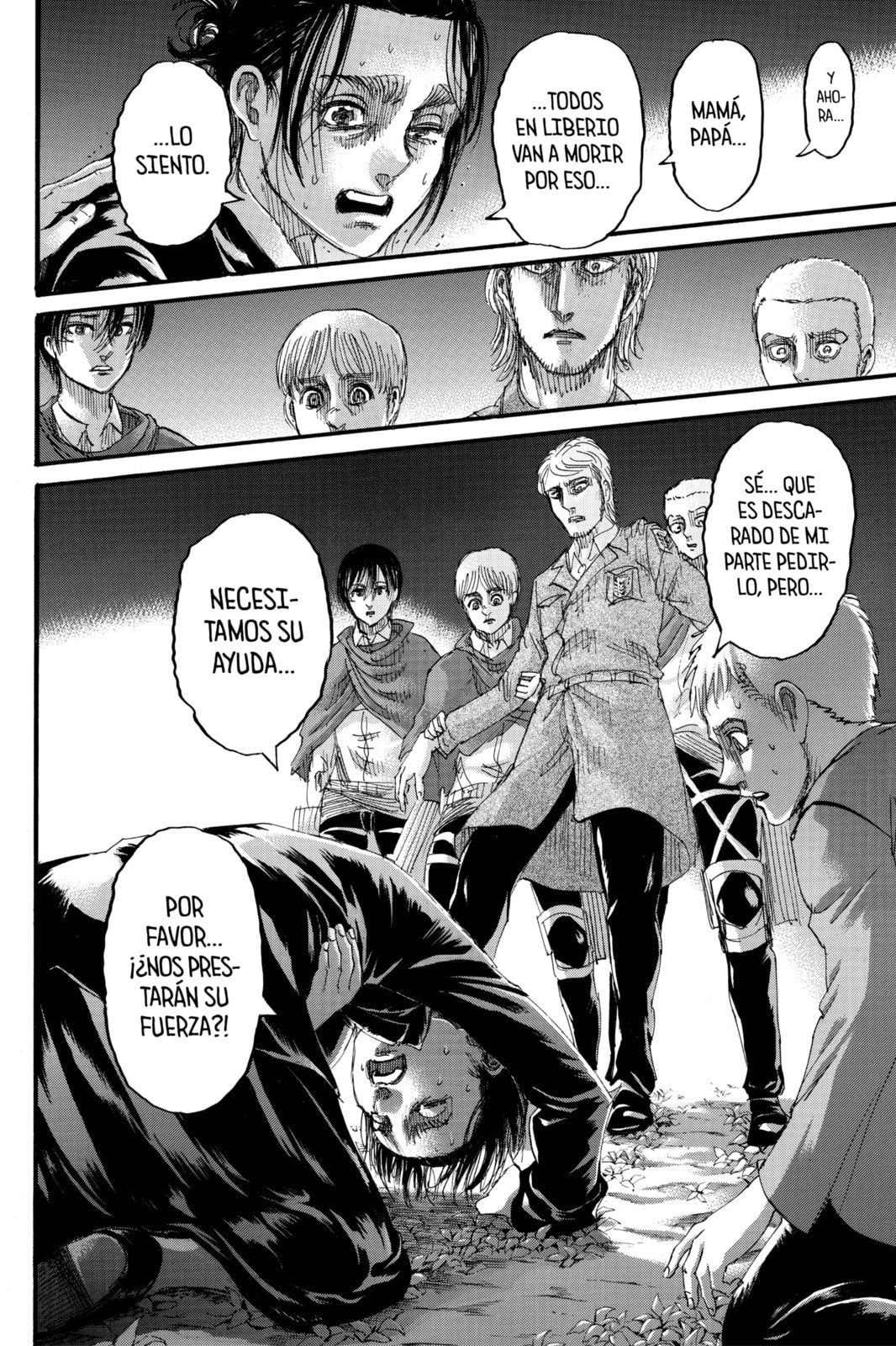 Read Attack on Titan es Manga Online