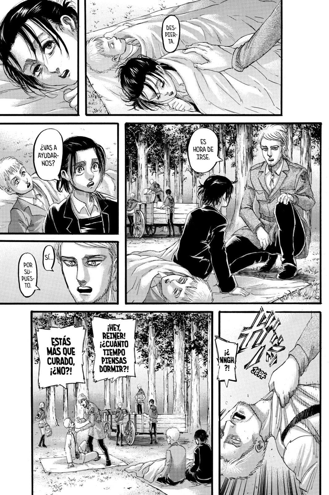 Read Attack on Titan es Manga Online