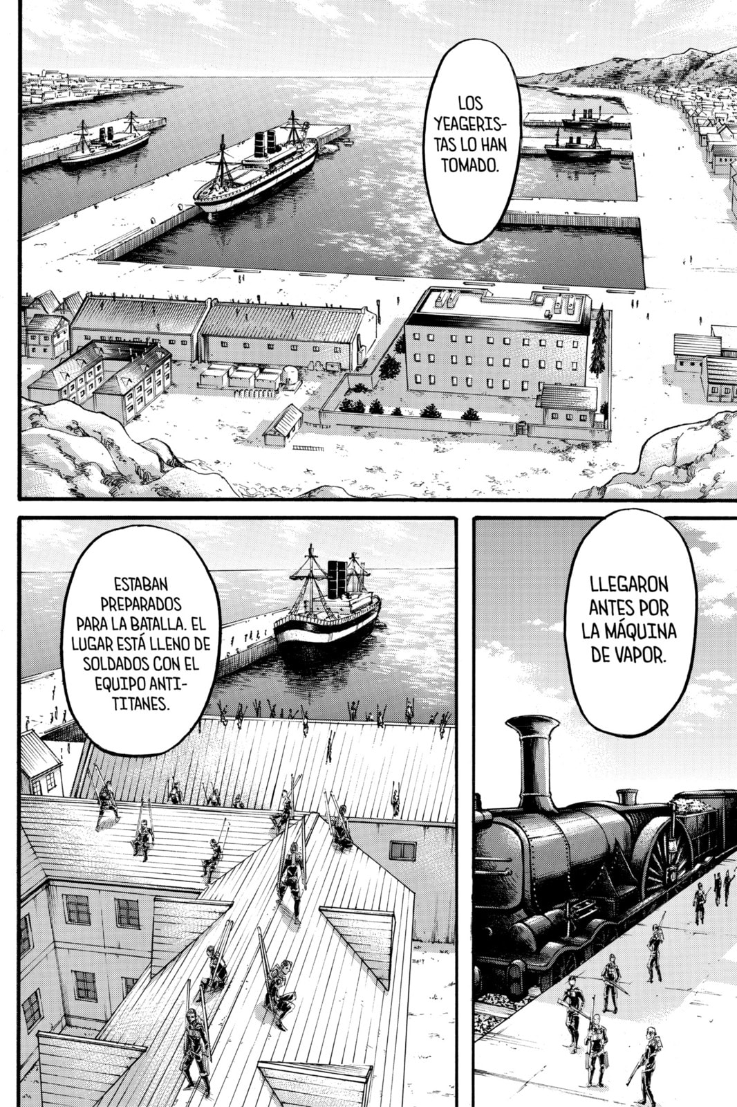 Read Attack on Titan es Manga Online