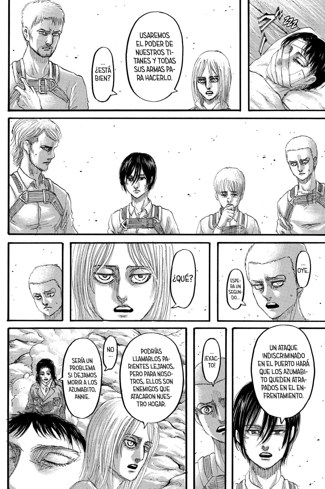 Read Attack on Titan es Manga Online