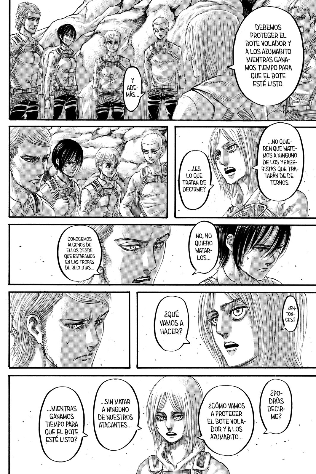 Read Attack on Titan es Manga Online