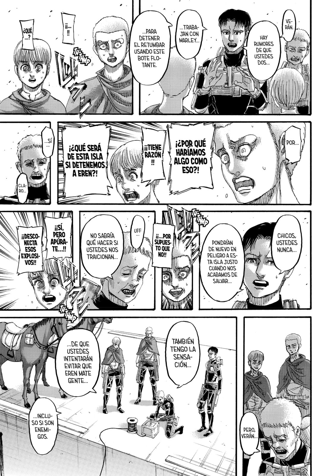 Read Attack on Titan es Manga Online