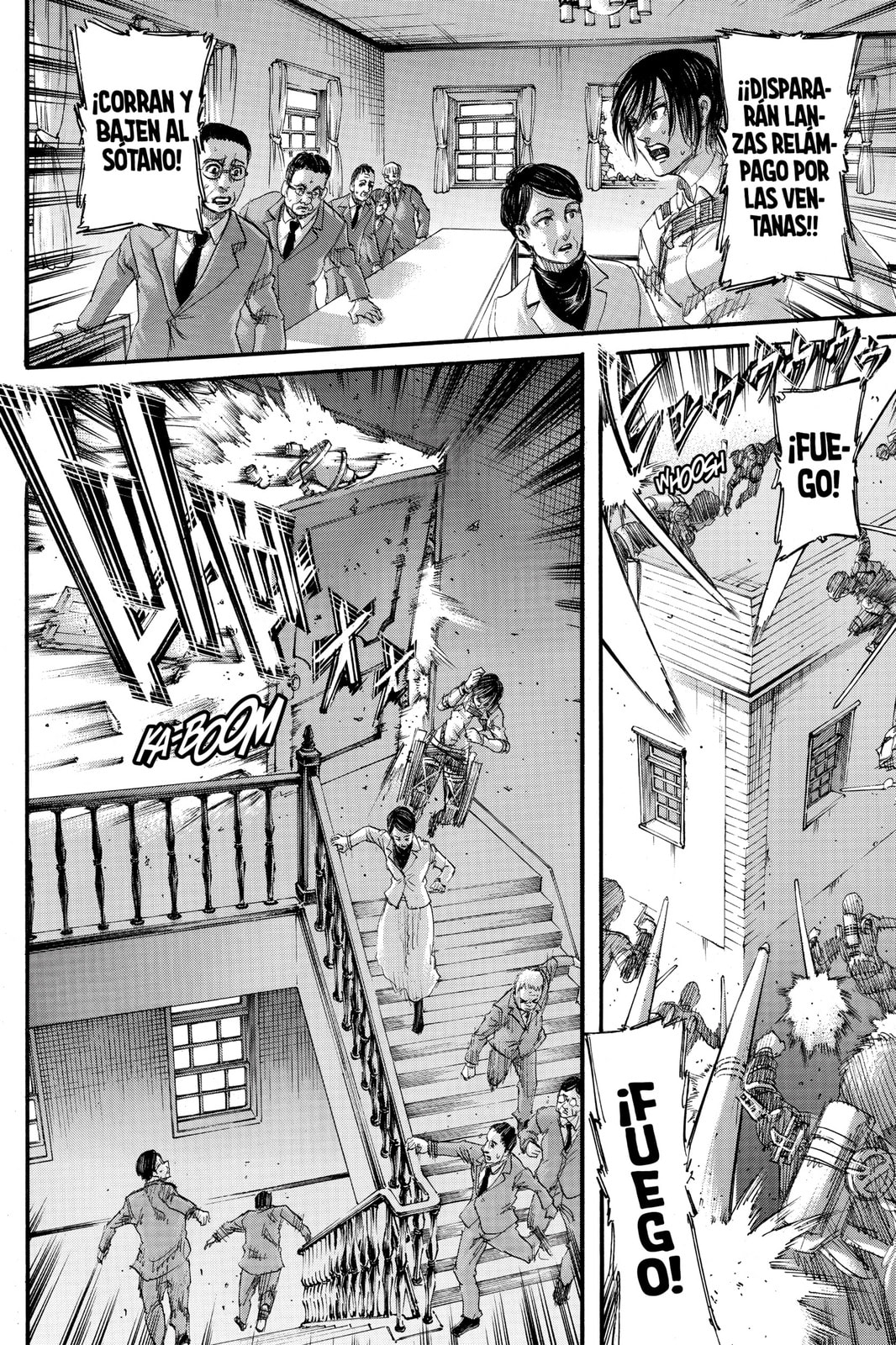 Read Attack on Titan es Manga Online