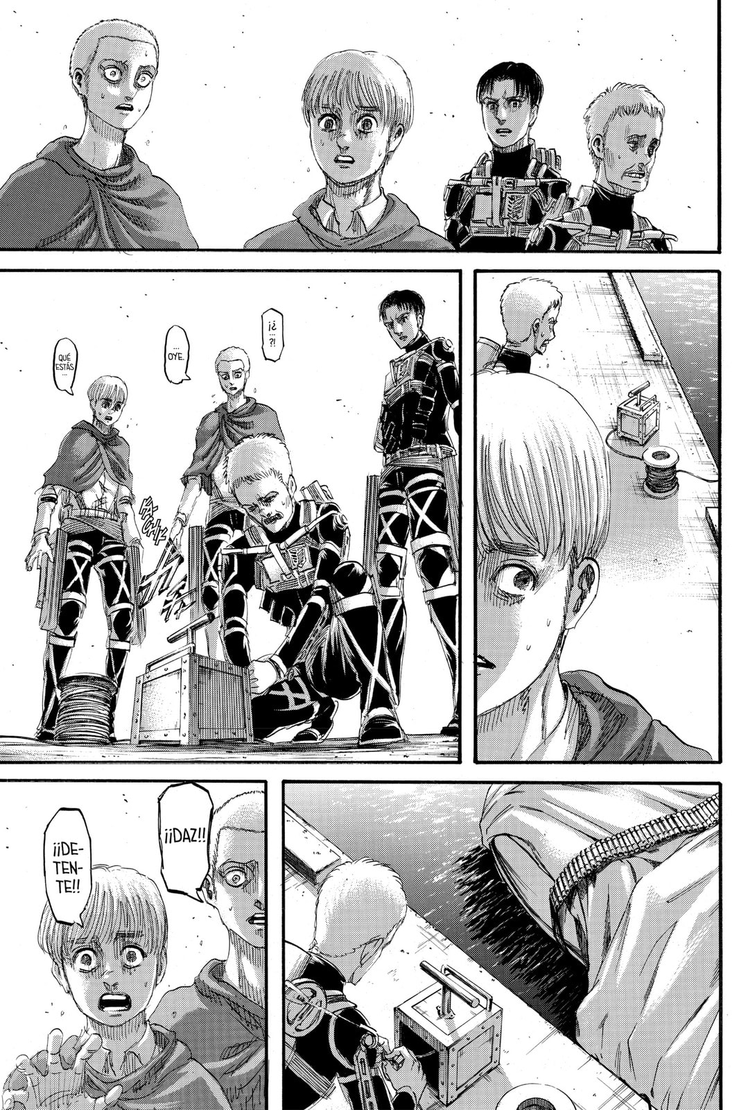 Read Attack on Titan es Manga Online