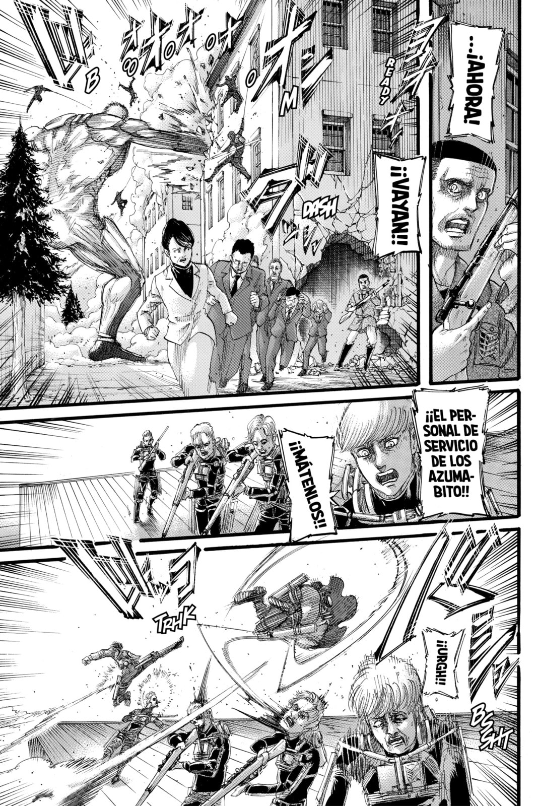 Read Attack on Titan es Manga Online