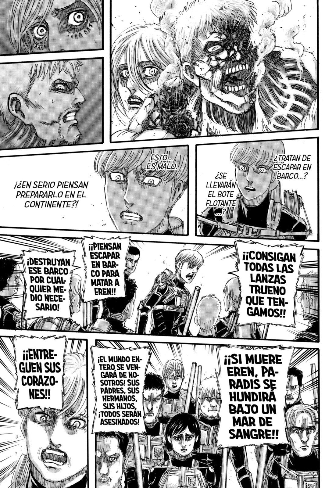 Read Attack on Titan es Manga Online