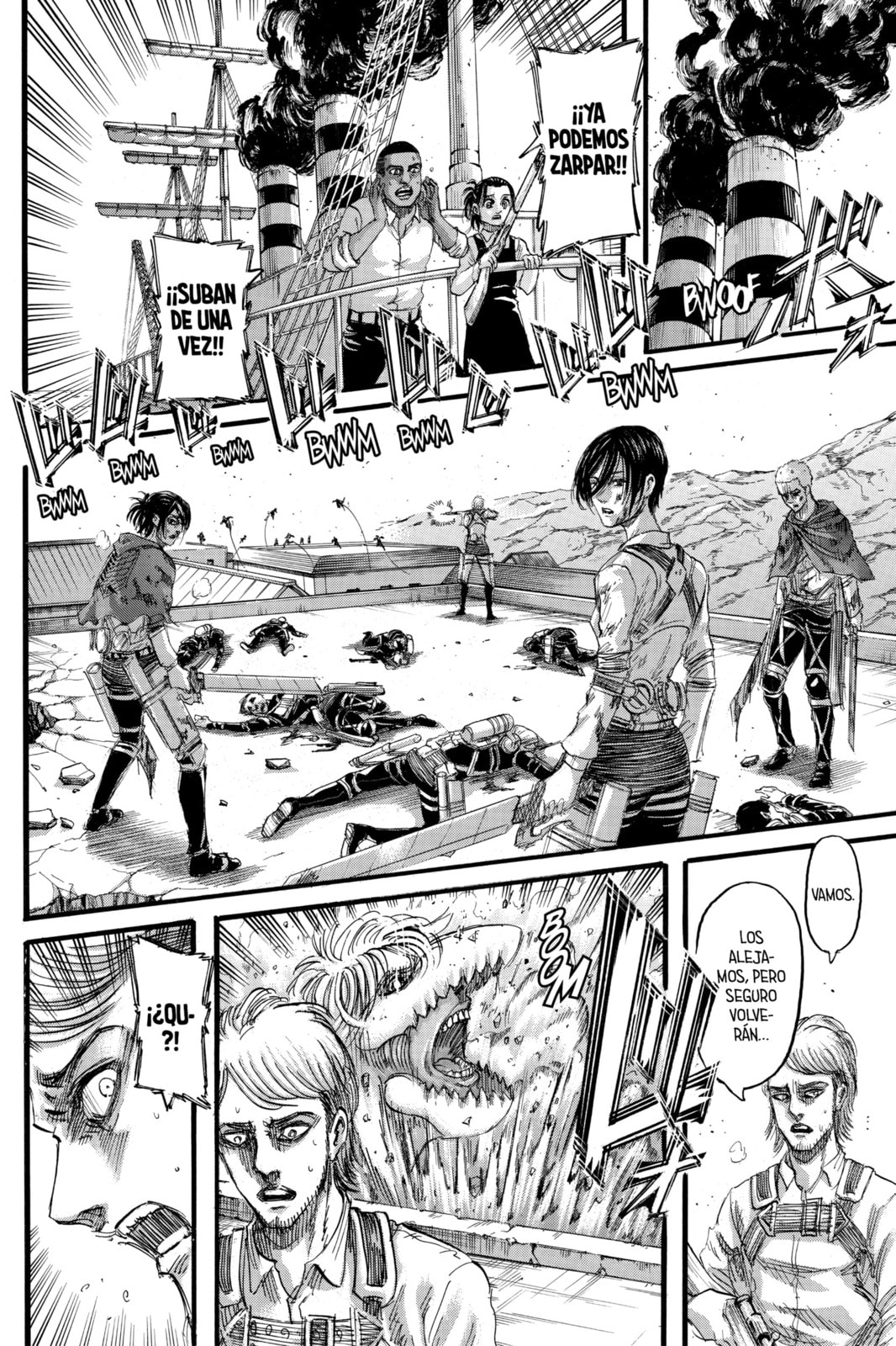 Read Attack on Titan es Manga Online