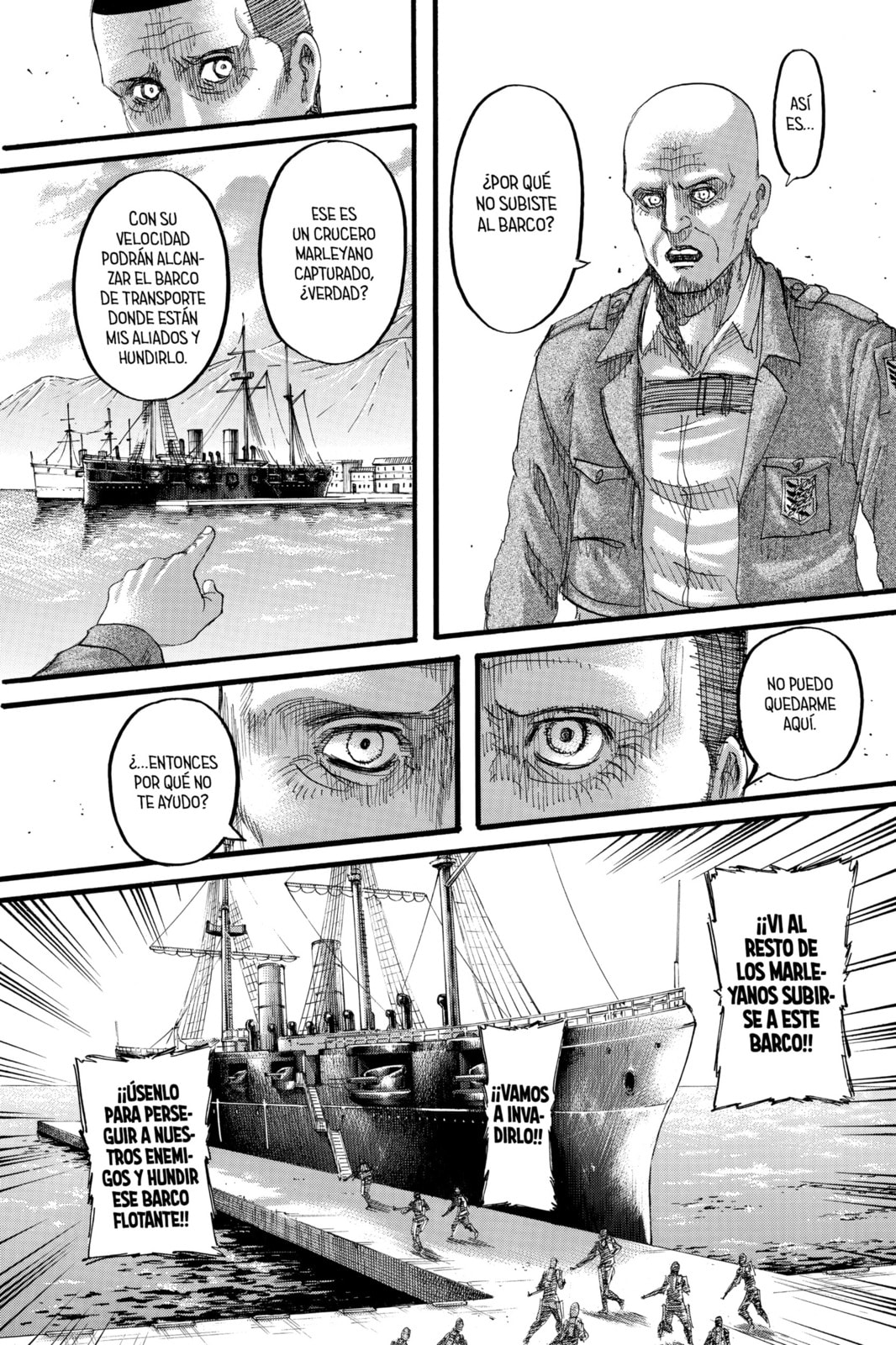 Read Attack on Titan es Manga Online