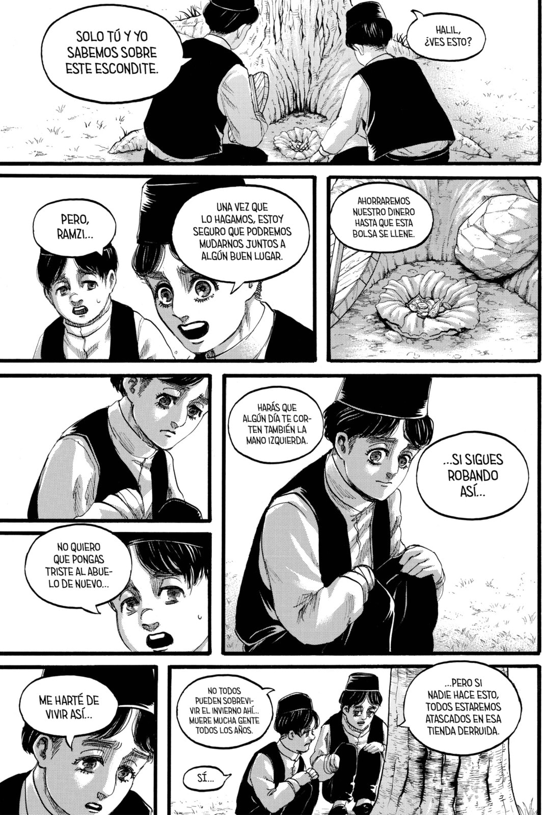 Read Attack on Titan es Manga Online