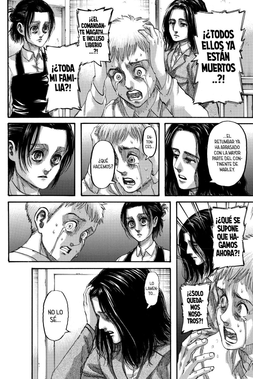 Read Attack on Titan es Manga Online