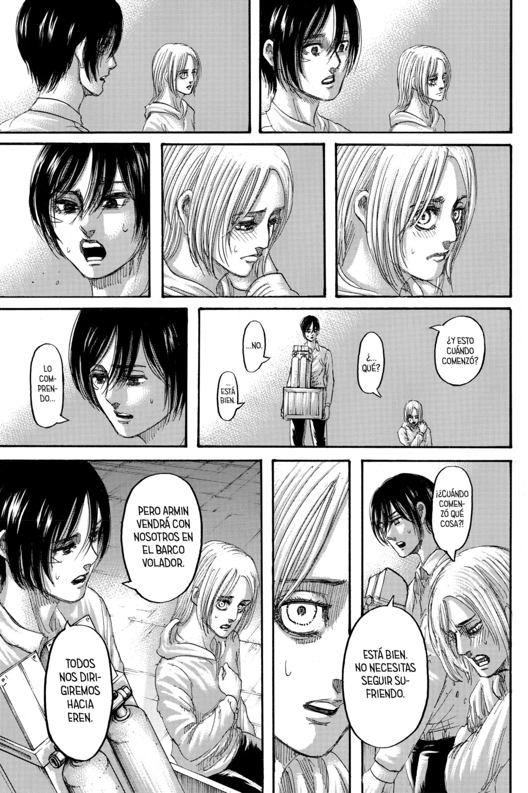Read Attack on Titan es Manga Online