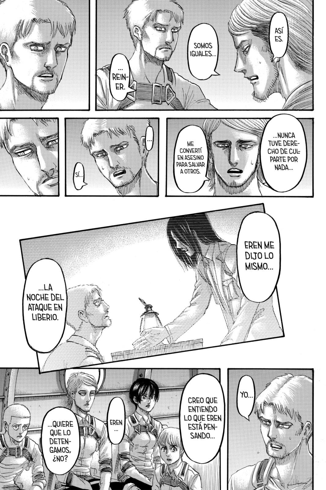 Read Attack on Titan es Manga Online
