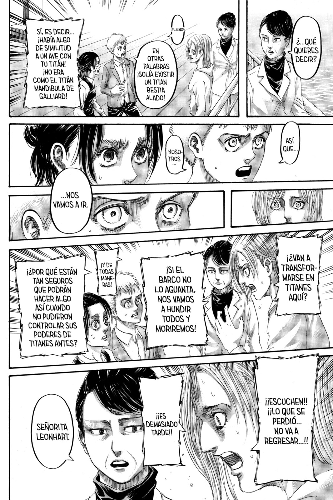 Read Attack on Titan es Manga Online