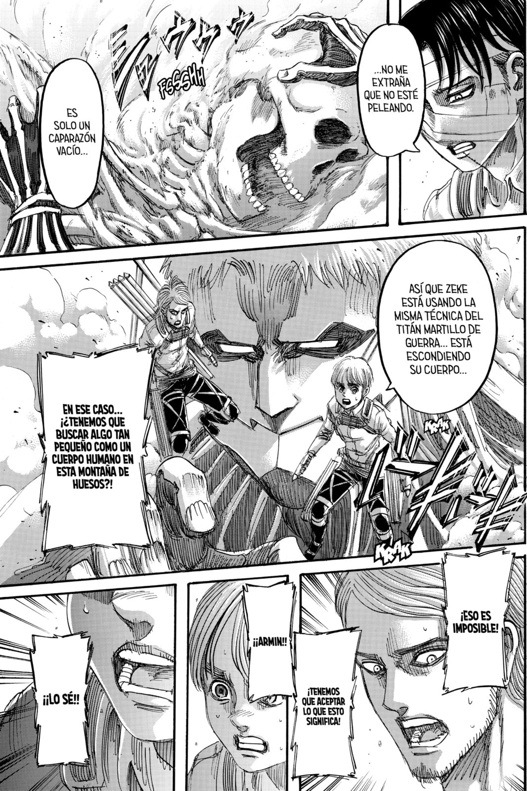 Read Attack on Titan es Manga Online