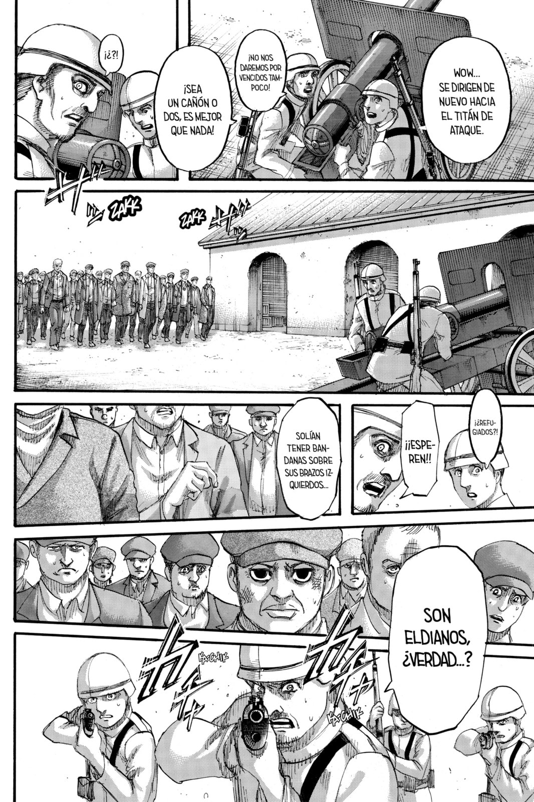Read Attack on Titan es Manga Online