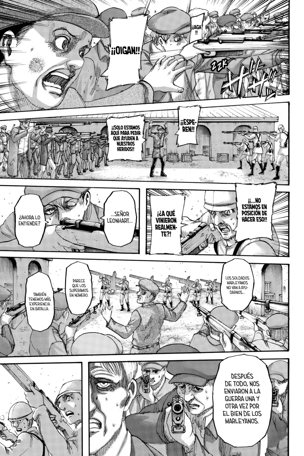 Read Attack on Titan es Manga Online