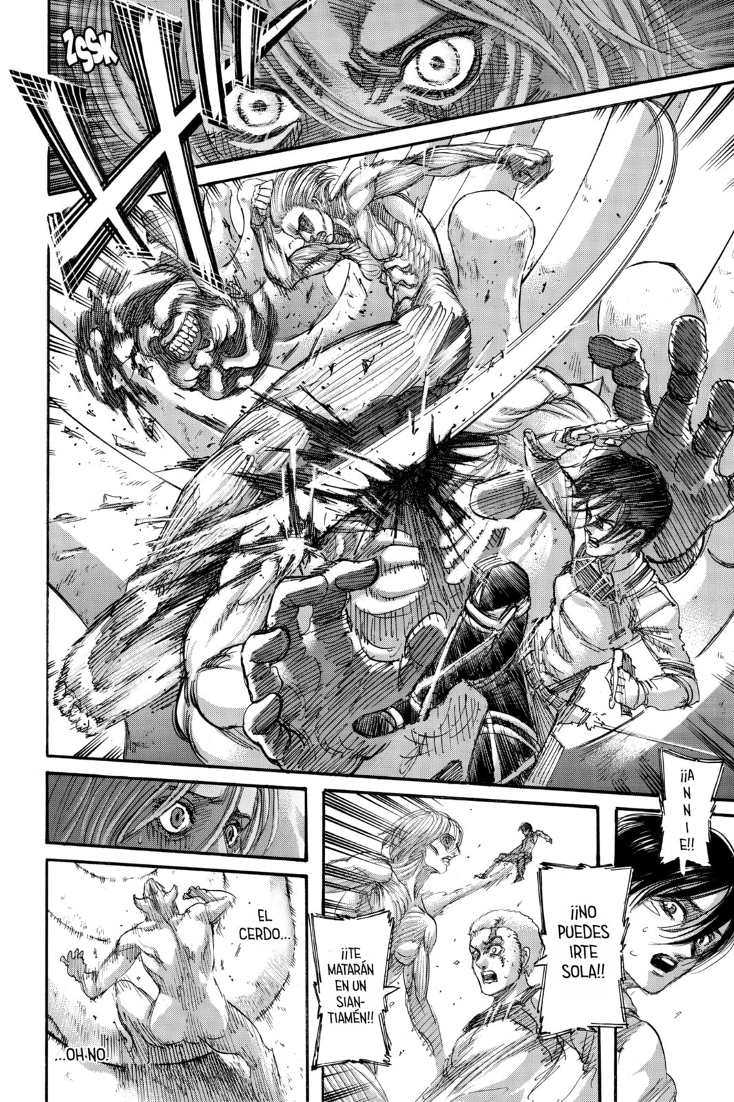 Read Attack on Titan es Manga Online