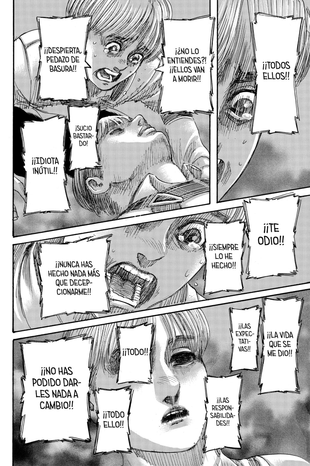 Read Attack on Titan es Manga Online