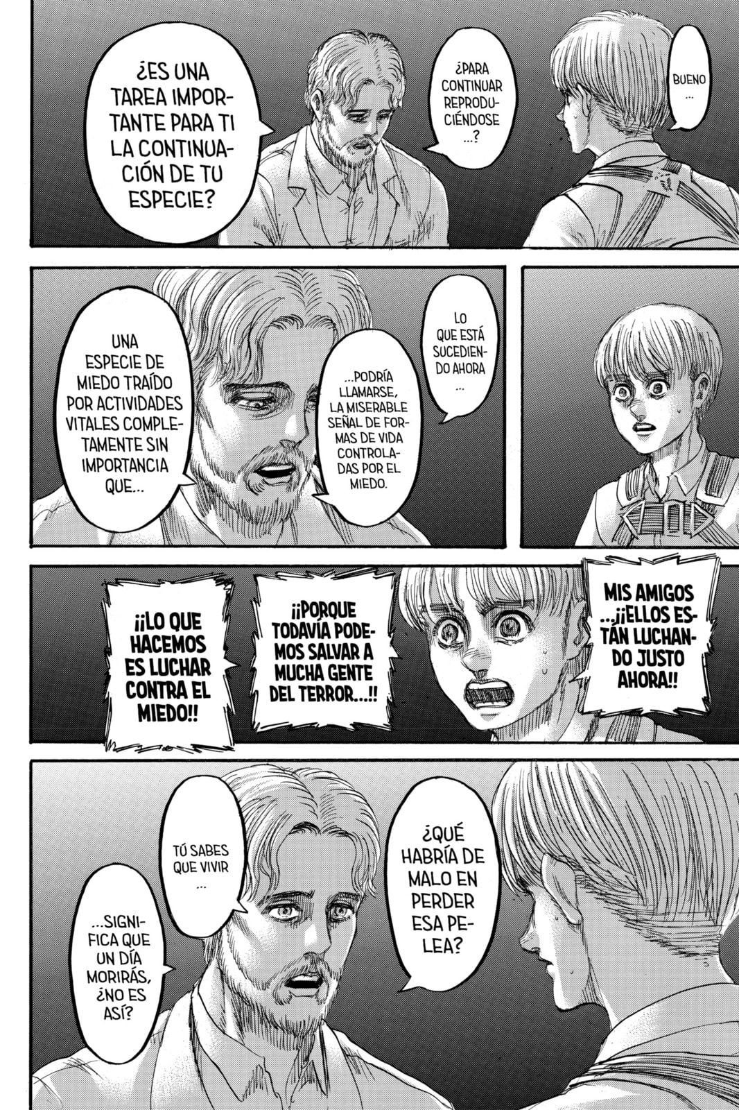 Read Attack on Titan es Manga Online