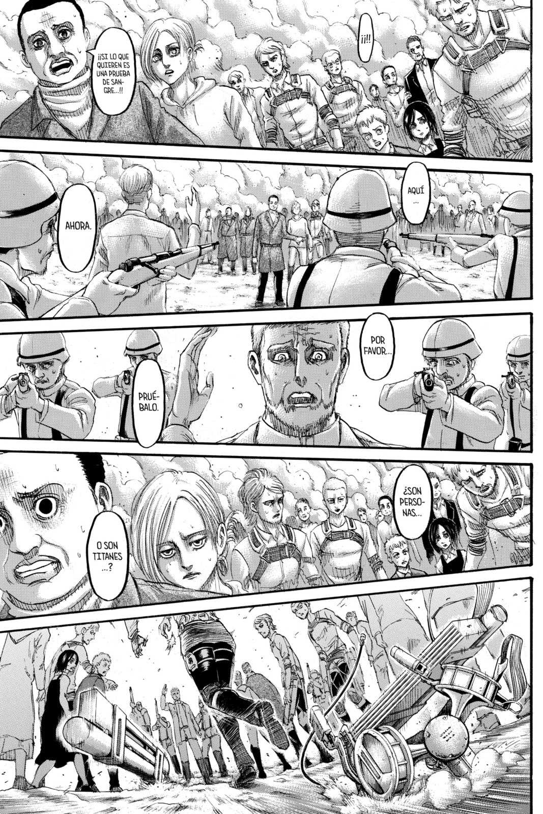 Read Attack on Titan es Manga Online