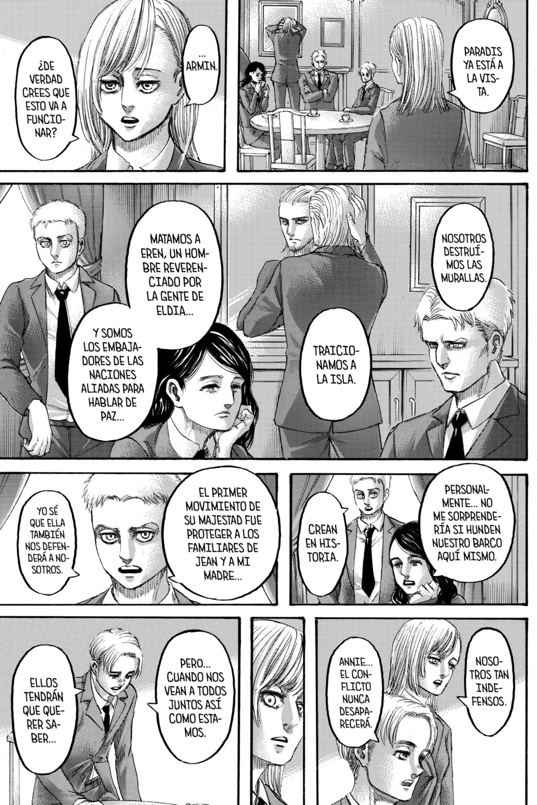 Read Attack on Titan es Manga Online