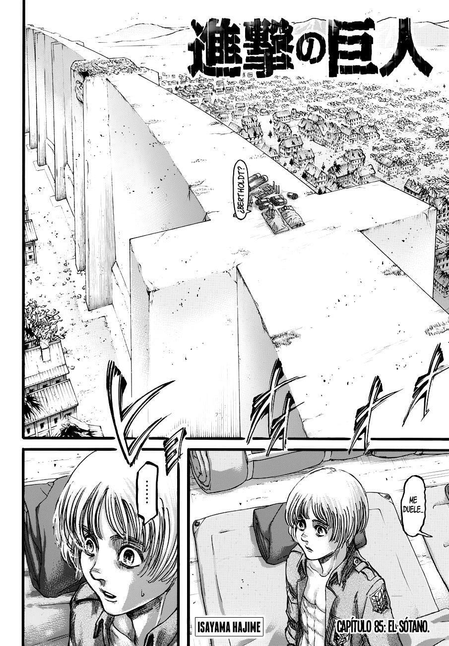 Read Attack on Titan es Manga Online