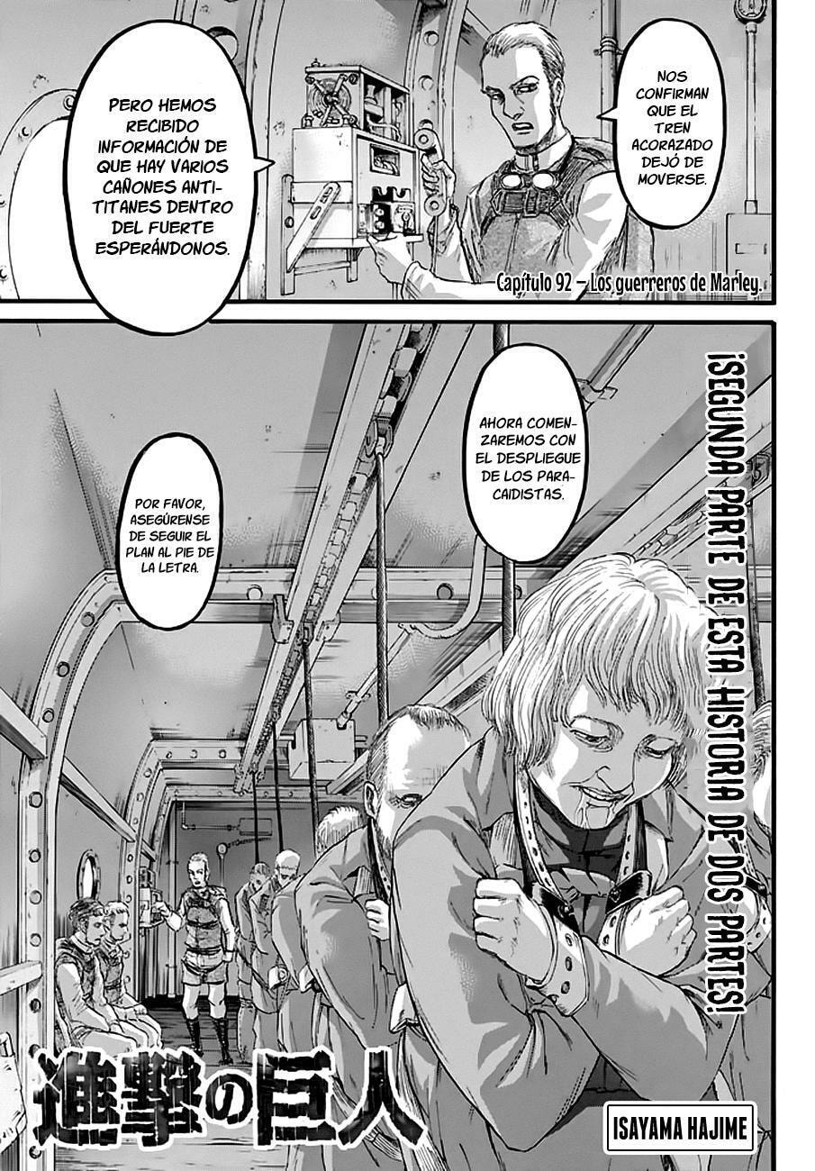 Read Attack on Titan es Manga Online