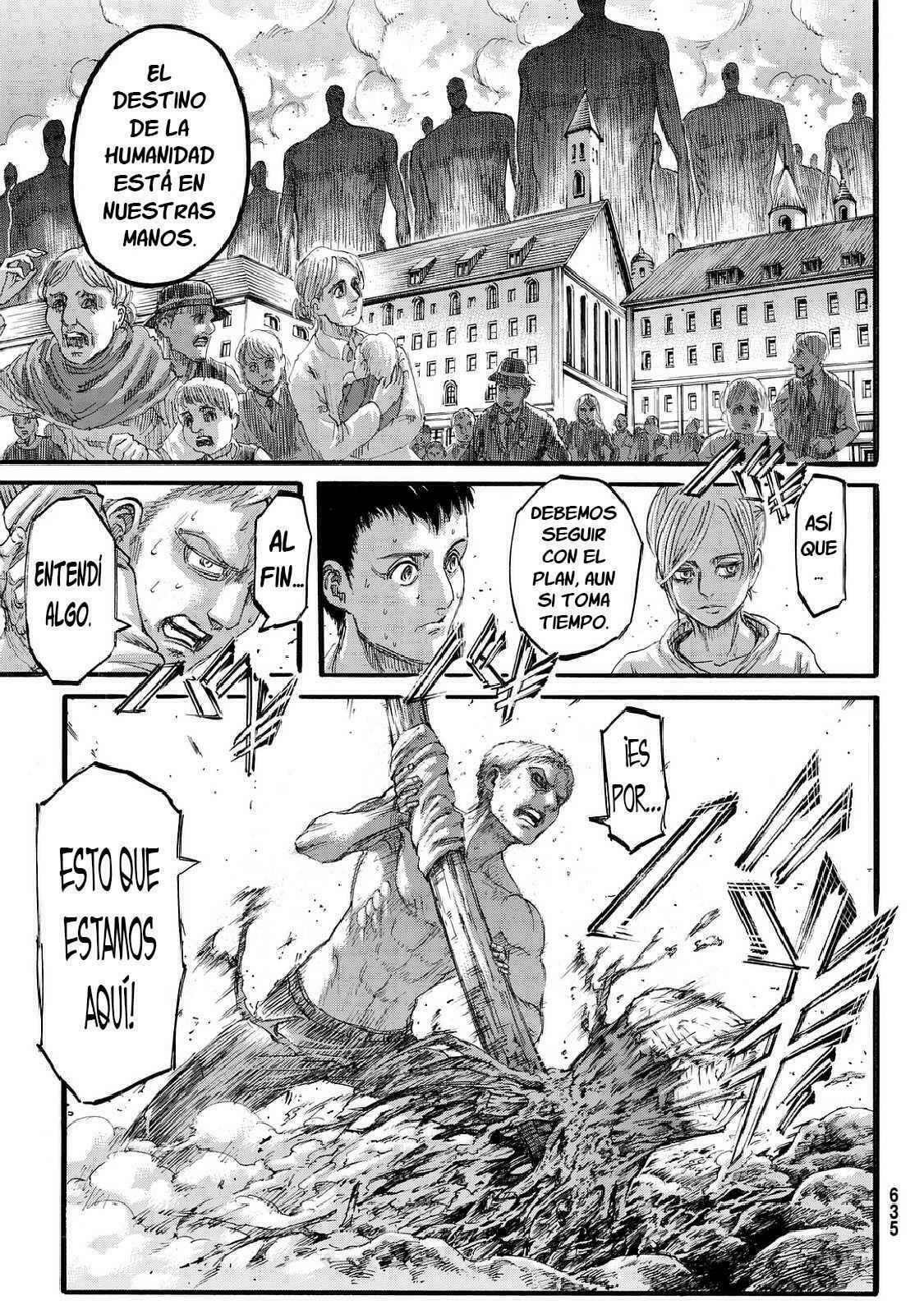 Read Attack on Titan es Manga Online