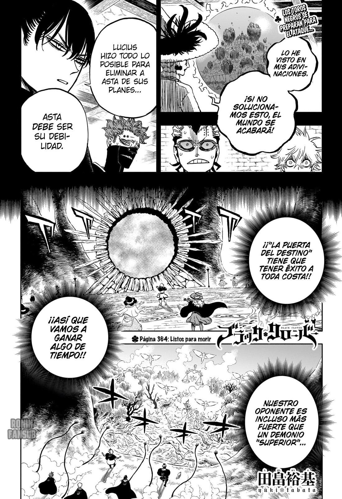 Read Black Clover es Manga Online