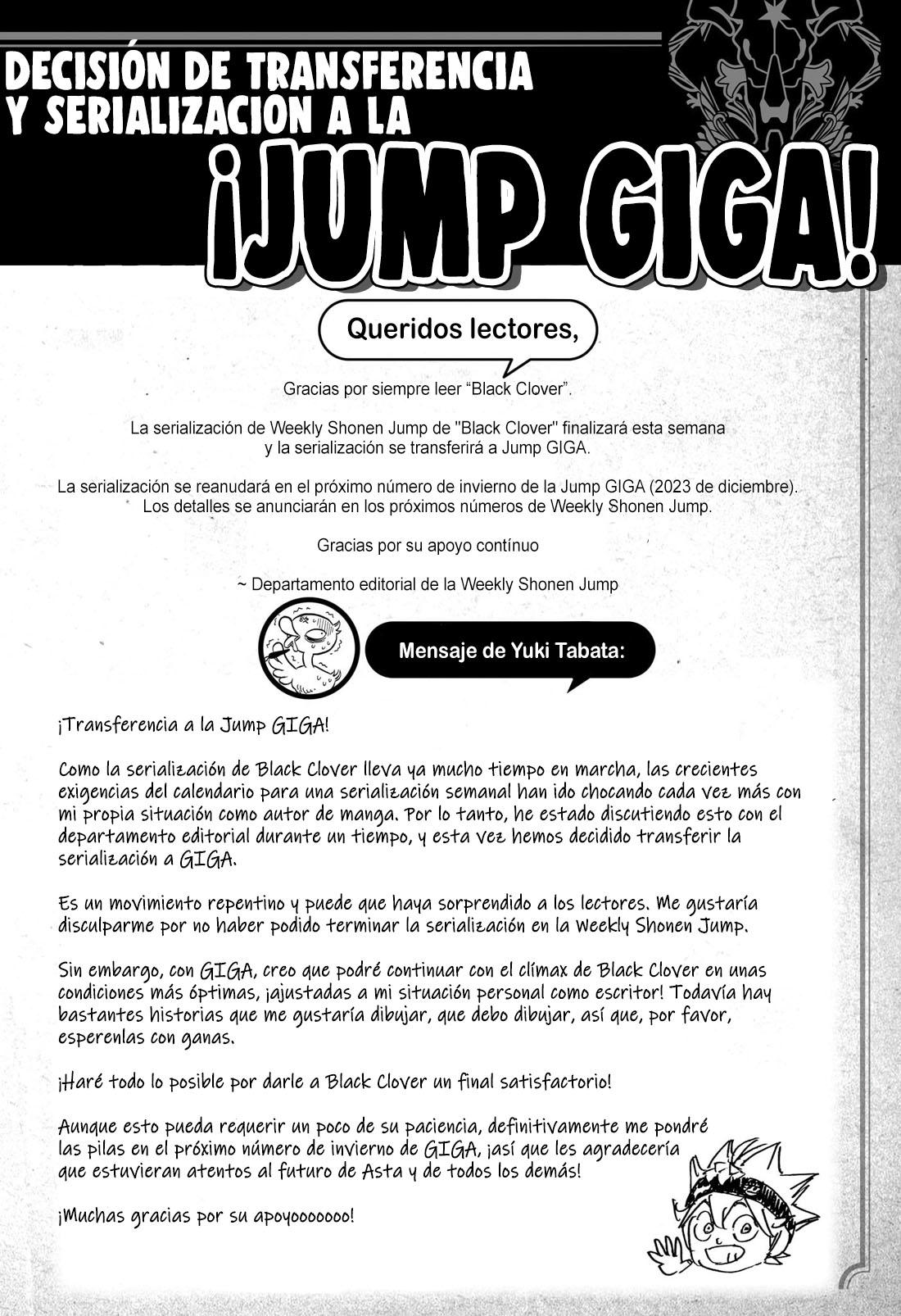 Read Black Clover es Manga Online