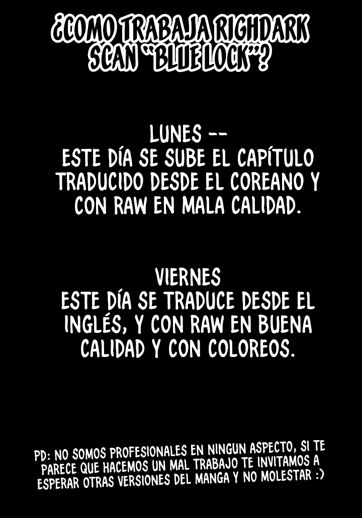 Read Blue Lock es Manga Online