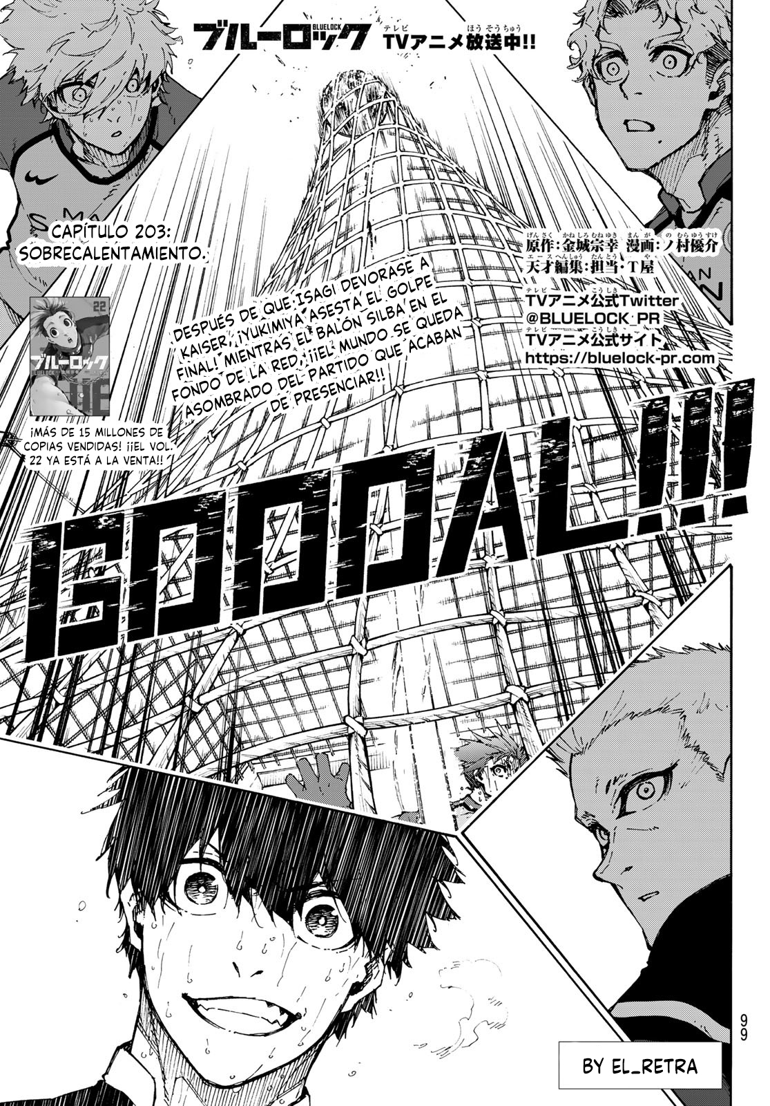 Read Blue Lock es Manga Online