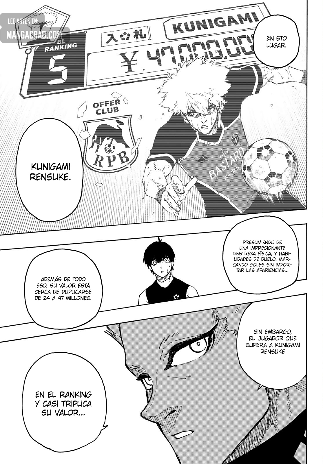 Read Blue Lock es Manga Online