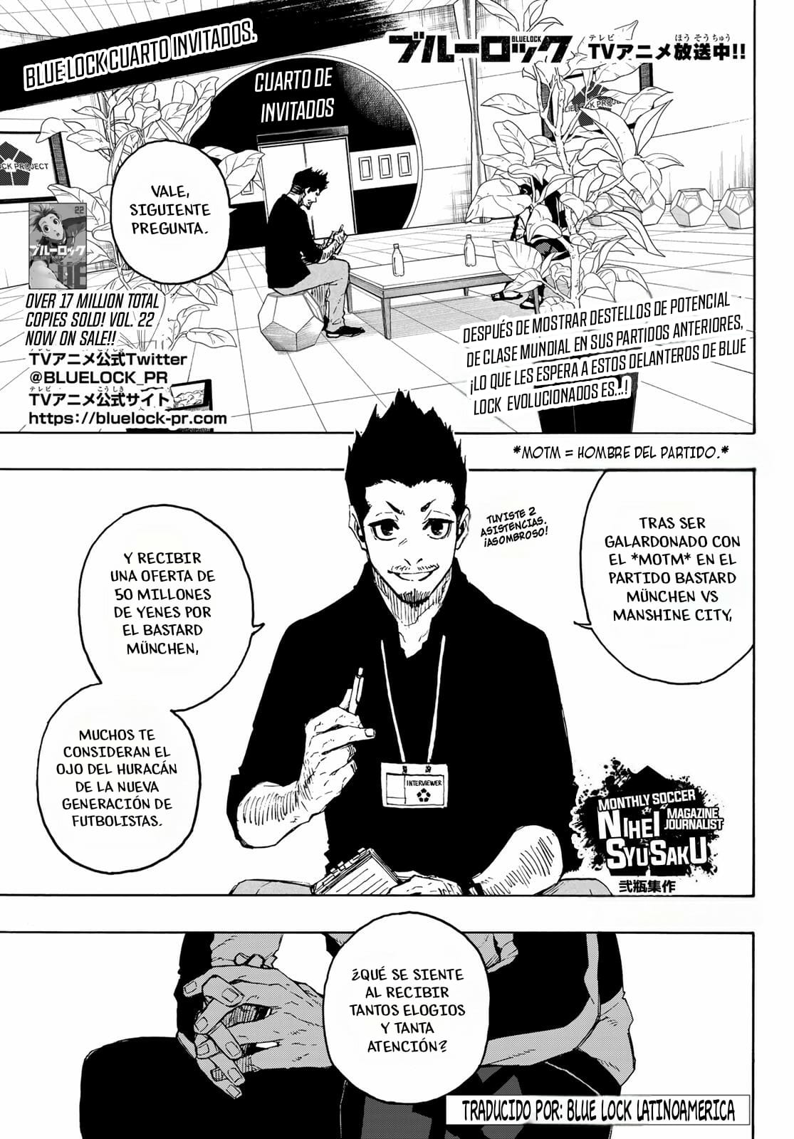 Read Blue Lock es Manga Online