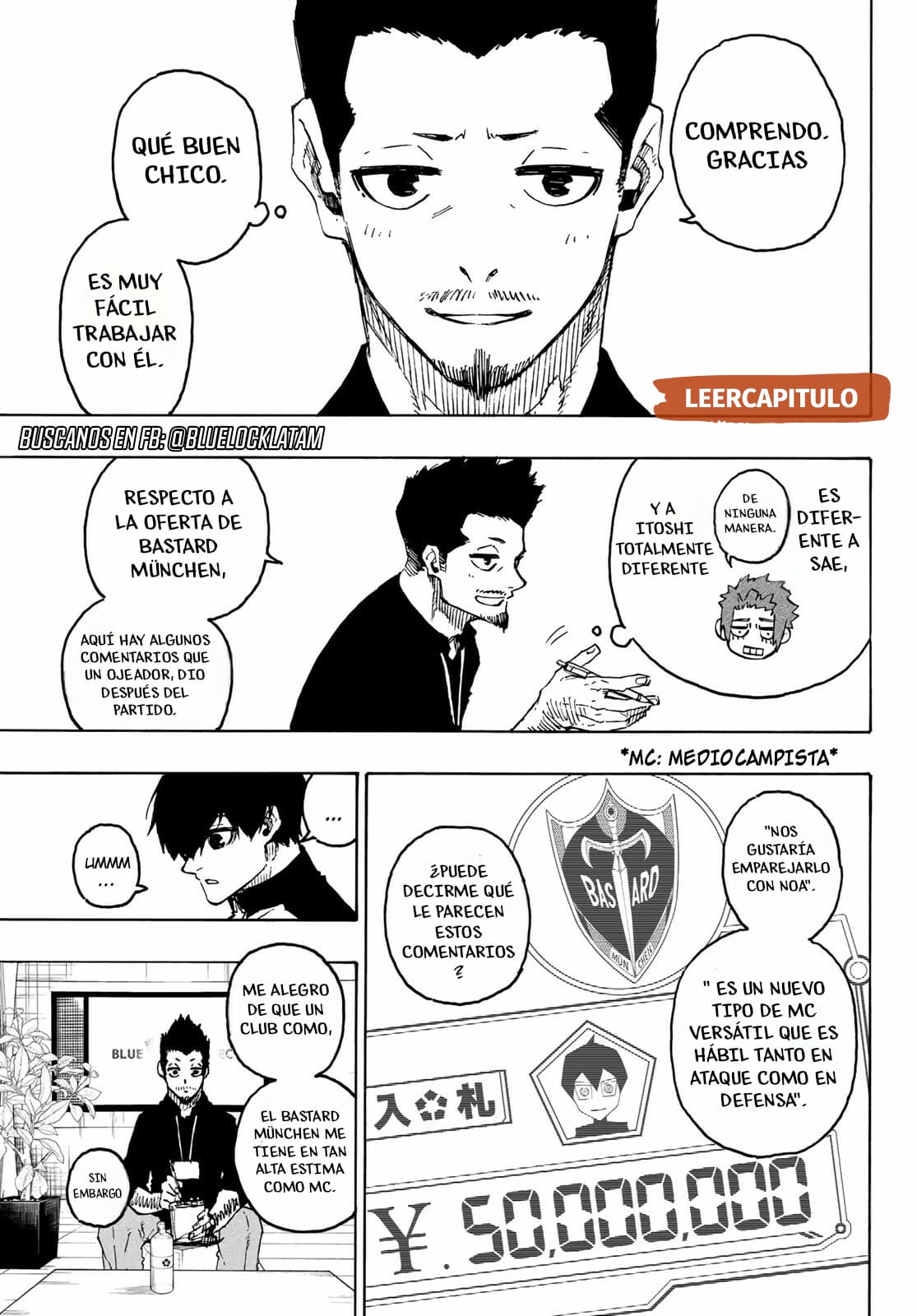Read Blue Lock es Manga Online